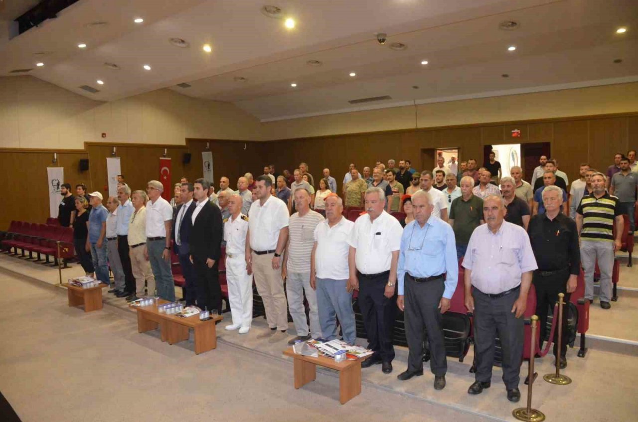 Didim’de sertifikalı zeytinciler belgelerini aldı