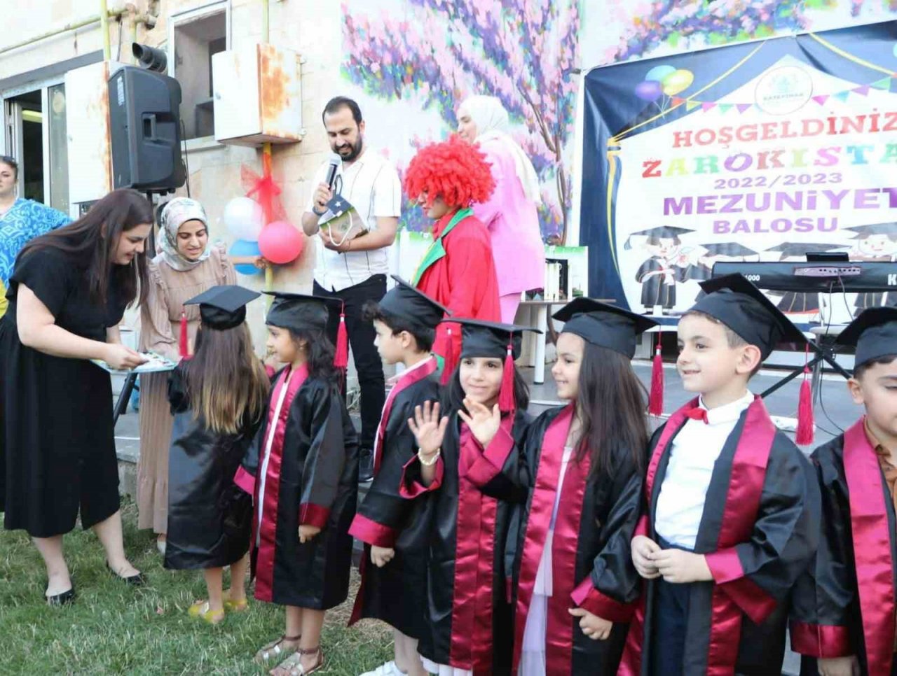 Kayapınar’da miniklerin karne heyecanı