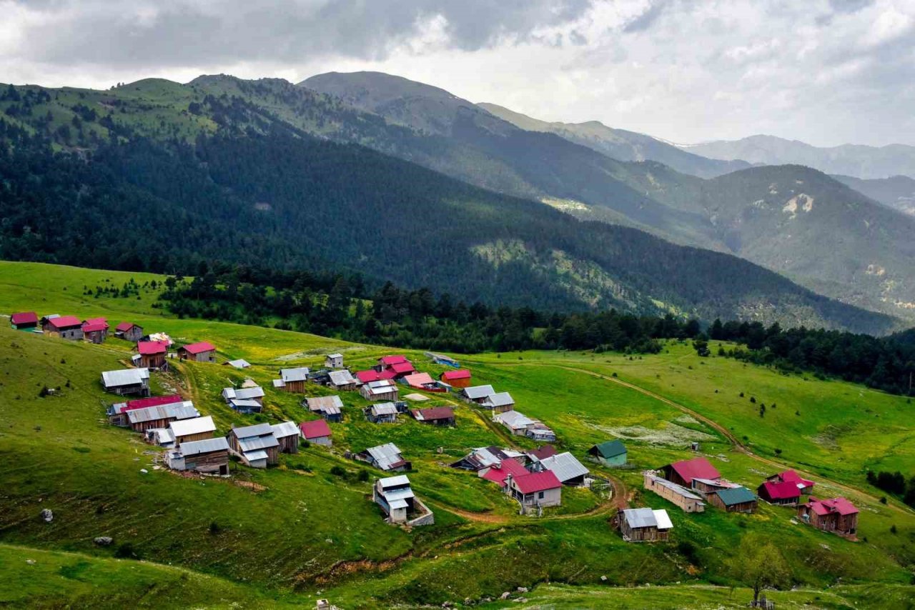 Altınpınar Gölüne ziyaretçi akını