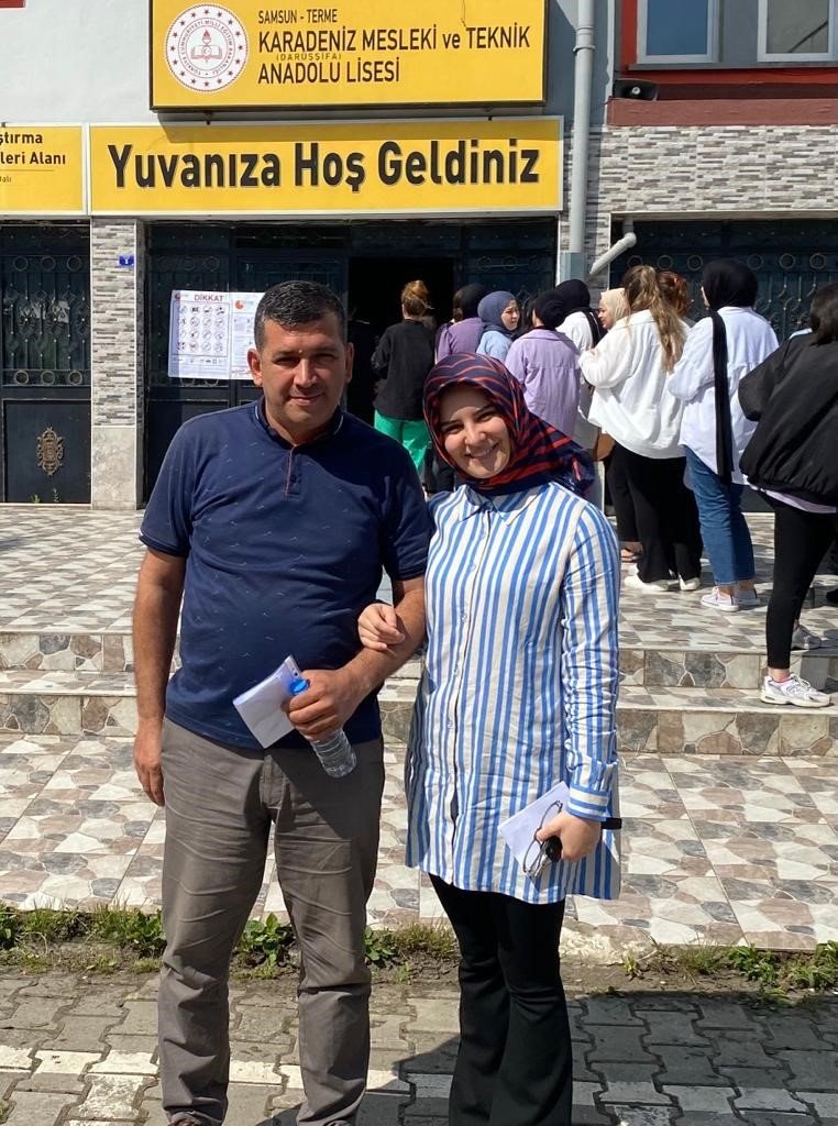 Oda Başkanı, kızının YKS heyecanına ortak oldu