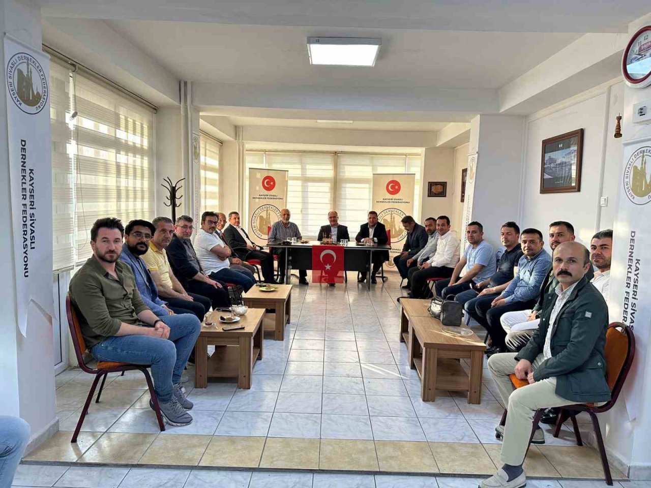 Başkan Bilgin’den Kayseri Sivaslılar Derneği’ne Hayırlı Olsun Ziyareti