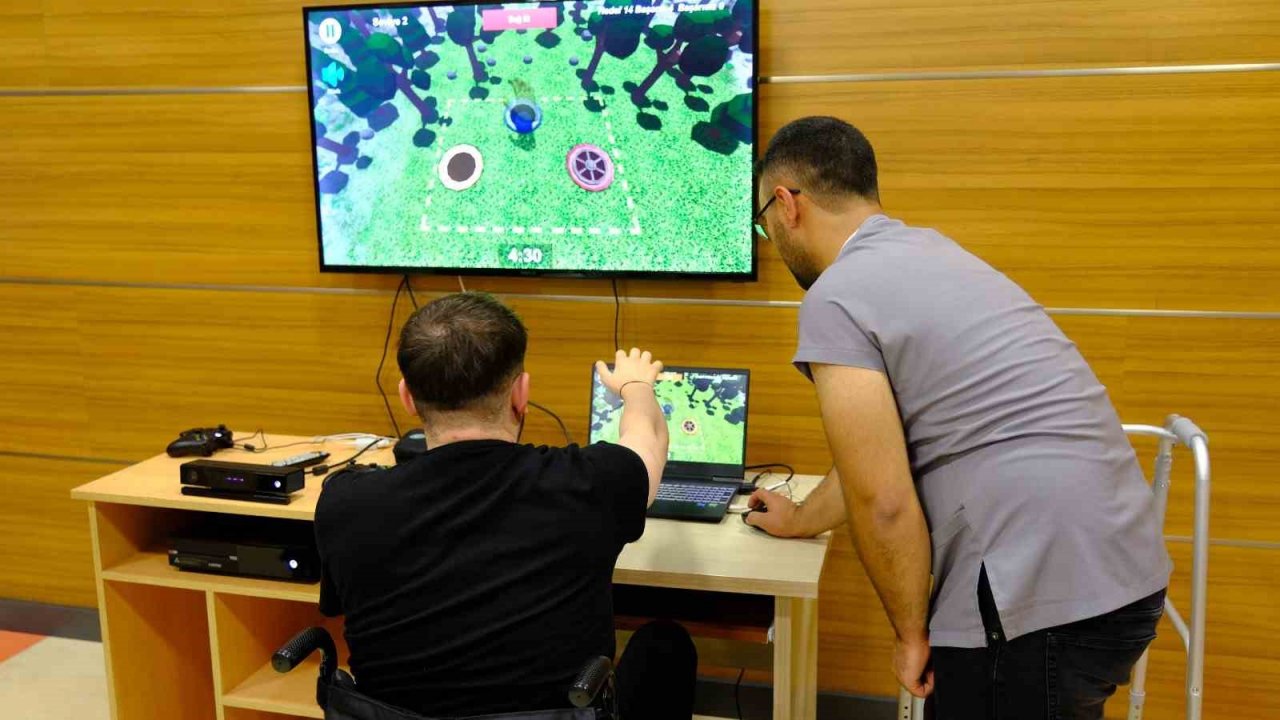 Bölgede tek, fizik tedavide sanal zeka ve görselleri kullanılacak