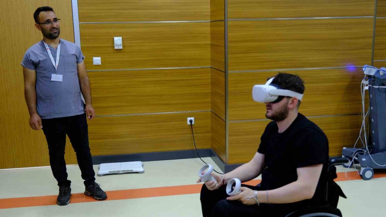 Bölgede tek, fizik tedavide sanal zeka ve görselleri kullanılacak