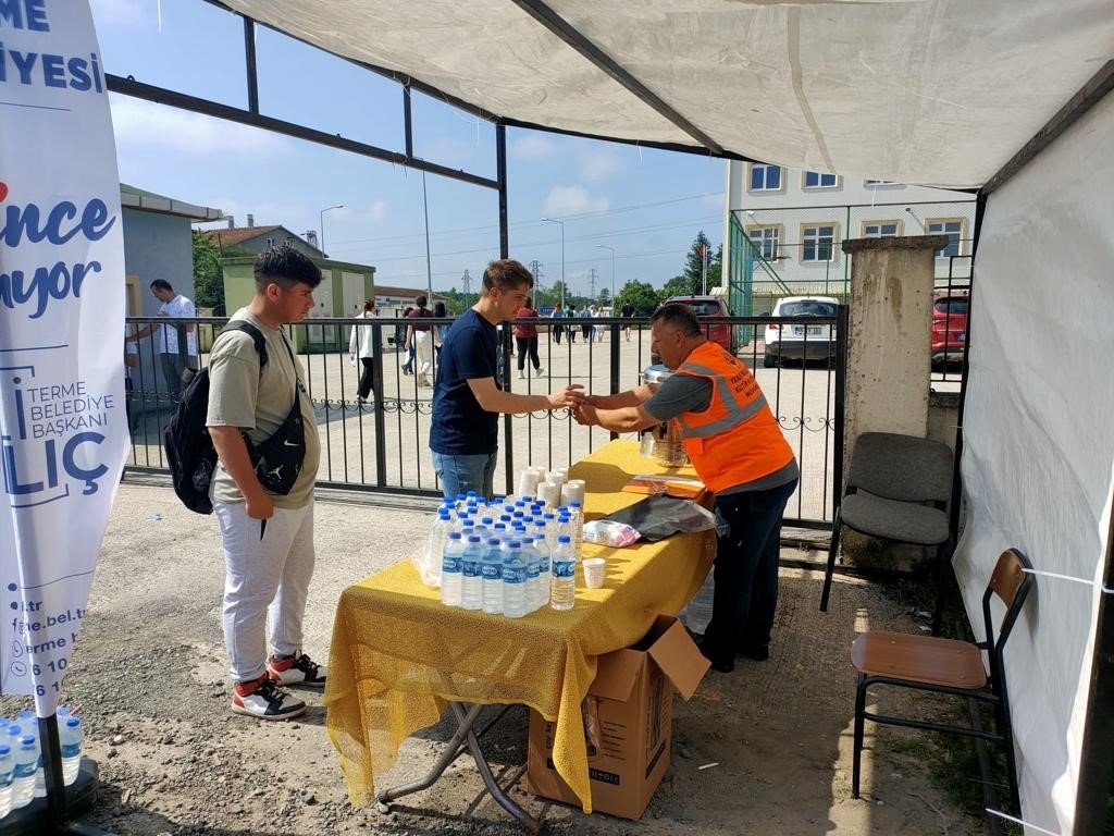 Terme Belediyesi’nden YKS mesaisi