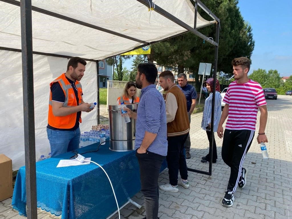 Terme Belediyesi’nden YKS mesaisi