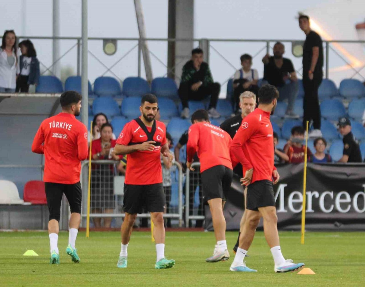 A Milli Takım Samsun’daki ilk antrenmanını yaptı