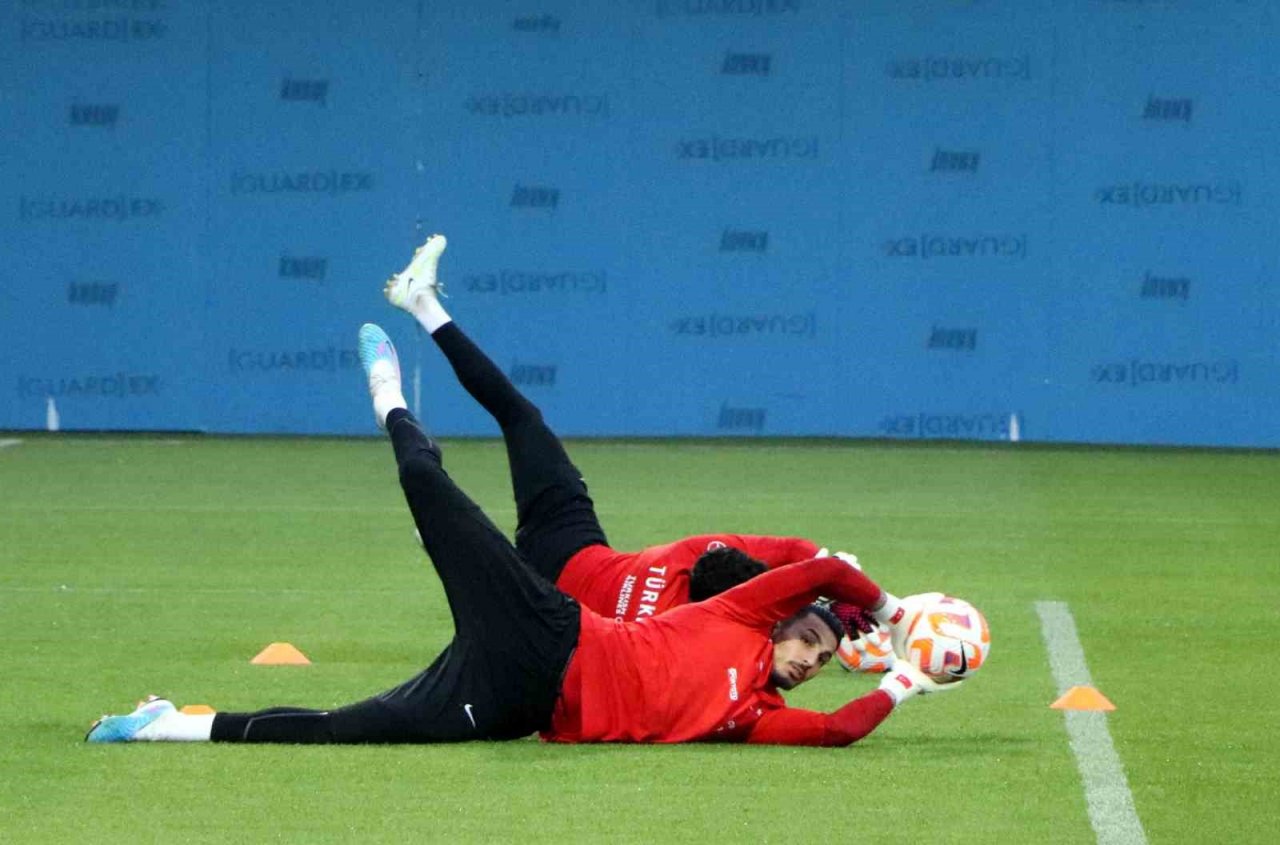 A Milli Takım Samsun’daki ilk antrenmanını yaptı