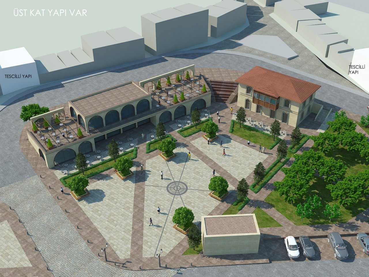 Uçhisar Kent Meydanına Kavuşuyor