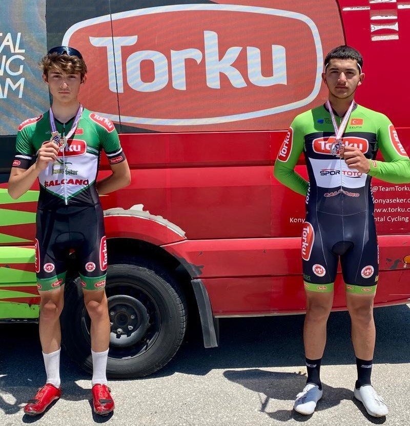 Torku Şekersporlu pedallardan üç şampiyonluk