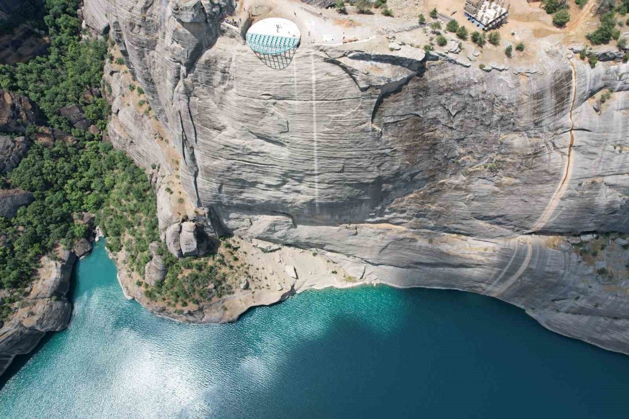 Ali Kayası Cam Terası ağustosta açılıyor