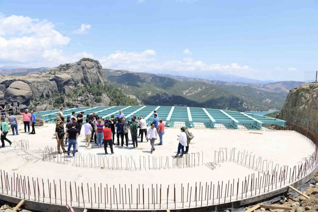 Ali Kayası Cam Terası ağustosta açılıyor