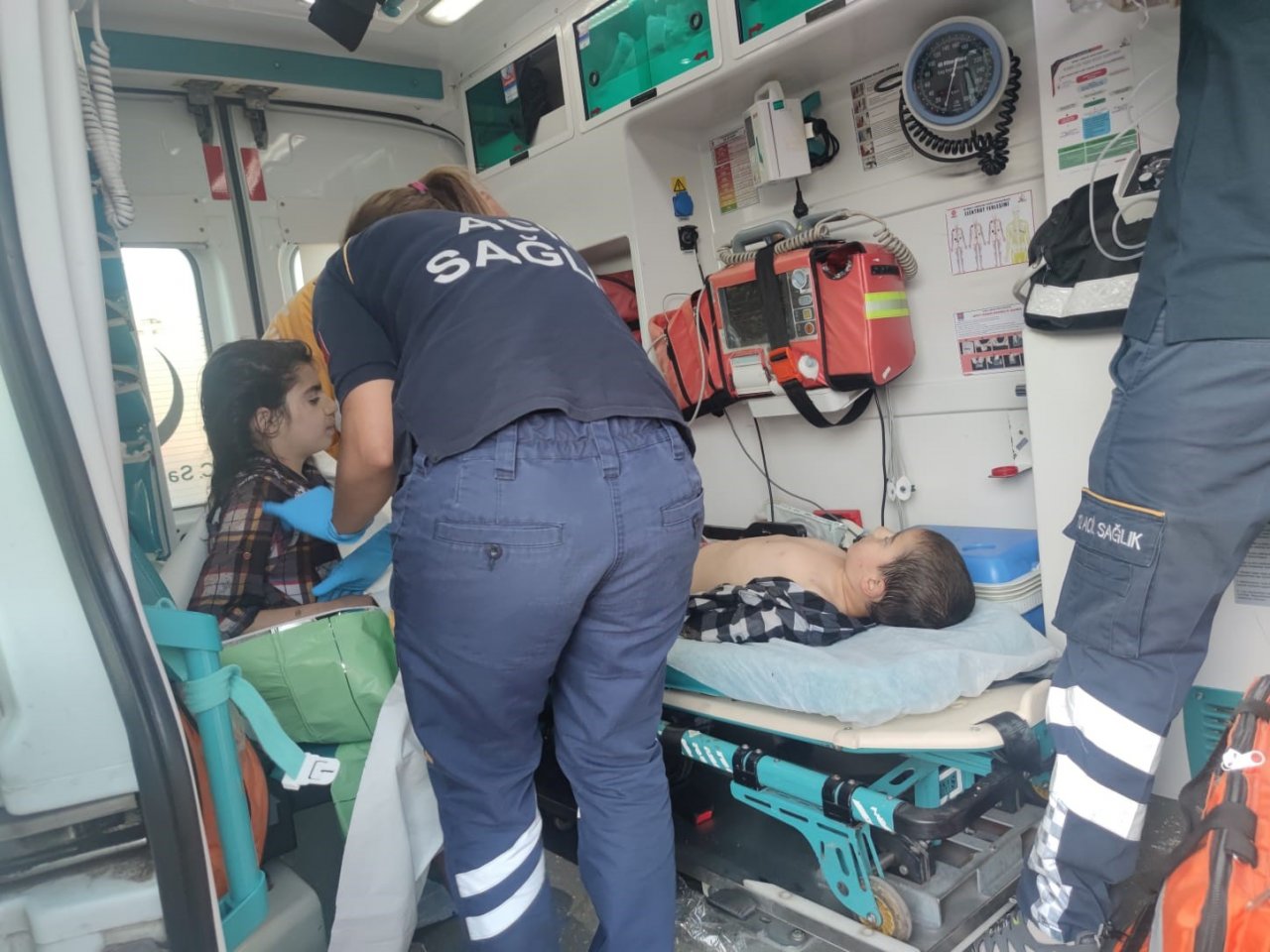 Batman’da sulama kanalından 3 çocuk kardeş kurtarıldı