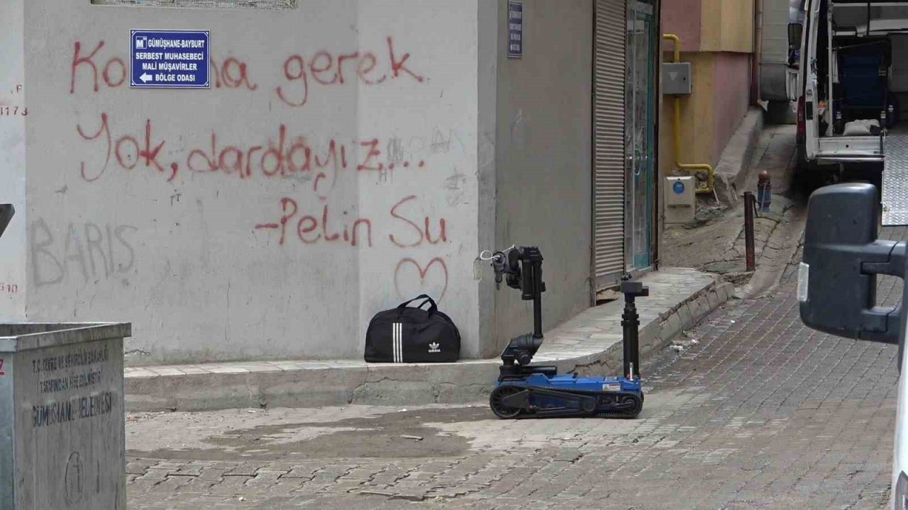 Gümüşhane’de şüpheli çanta alarmı