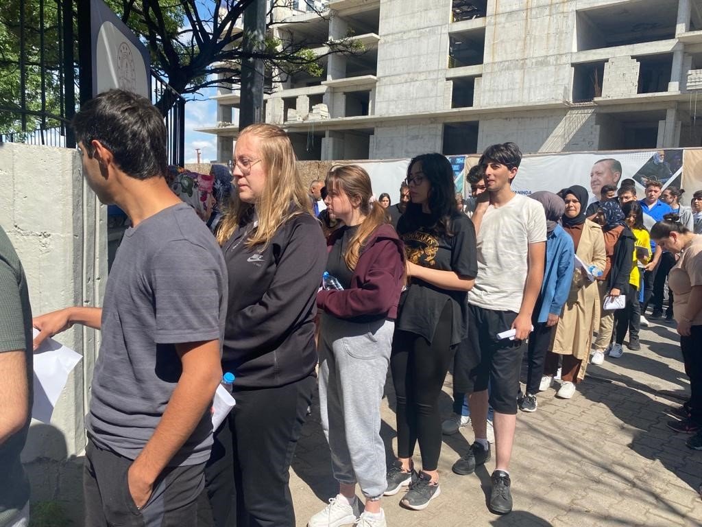 Kayseri’de YKS heyecanı 2’inci oturumla sürdü