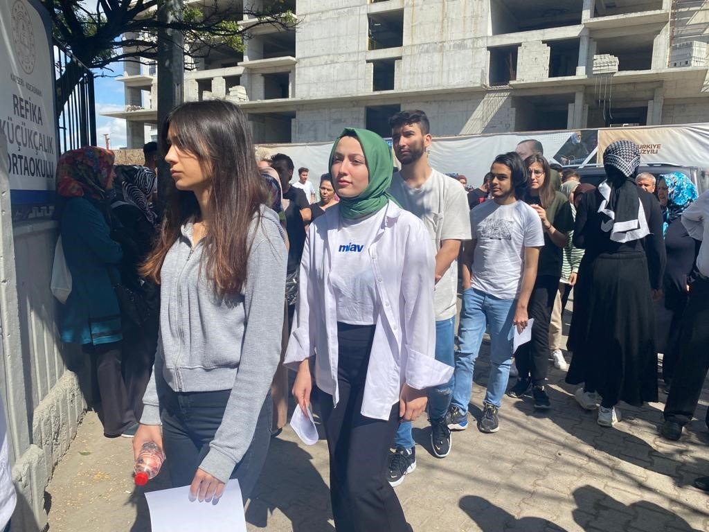 Kayseri’de YKS heyecanı 2’inci oturumla sürdü