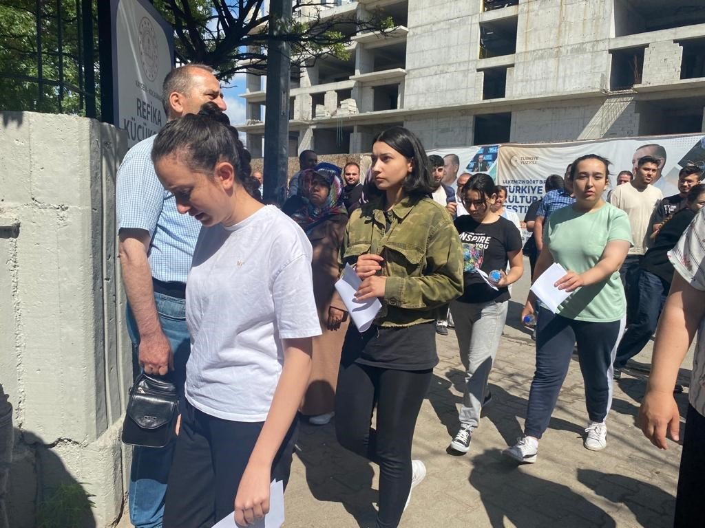 Kayseri’de YKS heyecanı 2’inci oturumla sürdü