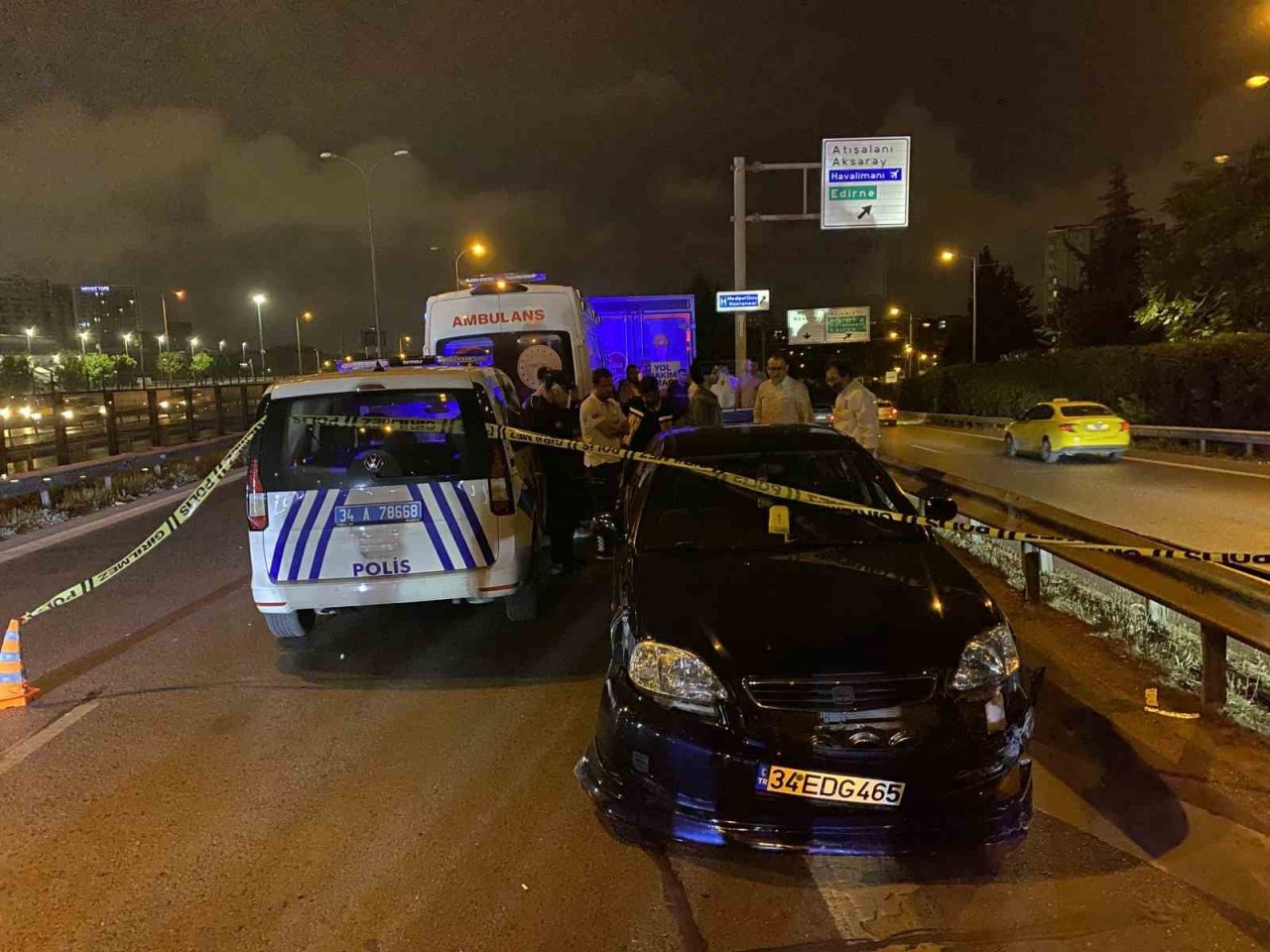 Esenler’de otomobilin çarptığı motosiklet sürücüsü hayatını kaybetti