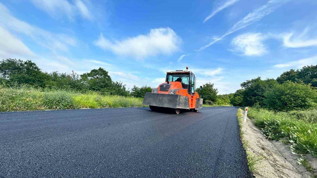 Köy yolları şehir merkezini aratmıyor