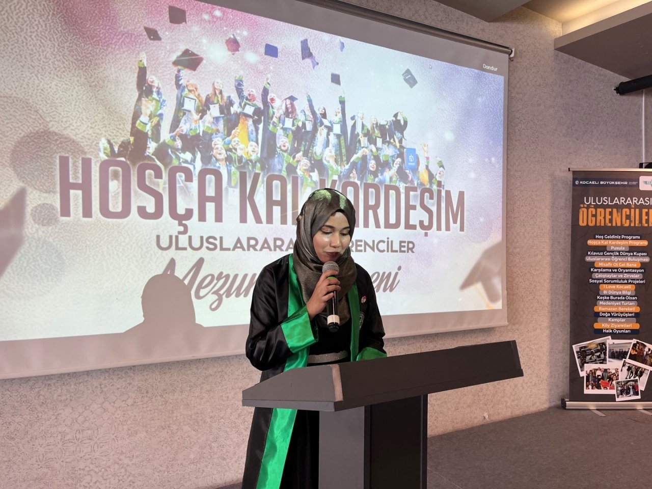 Kocaeli’nin uluslararası öğrencileri mezuniyet heyecanı yaşıyor