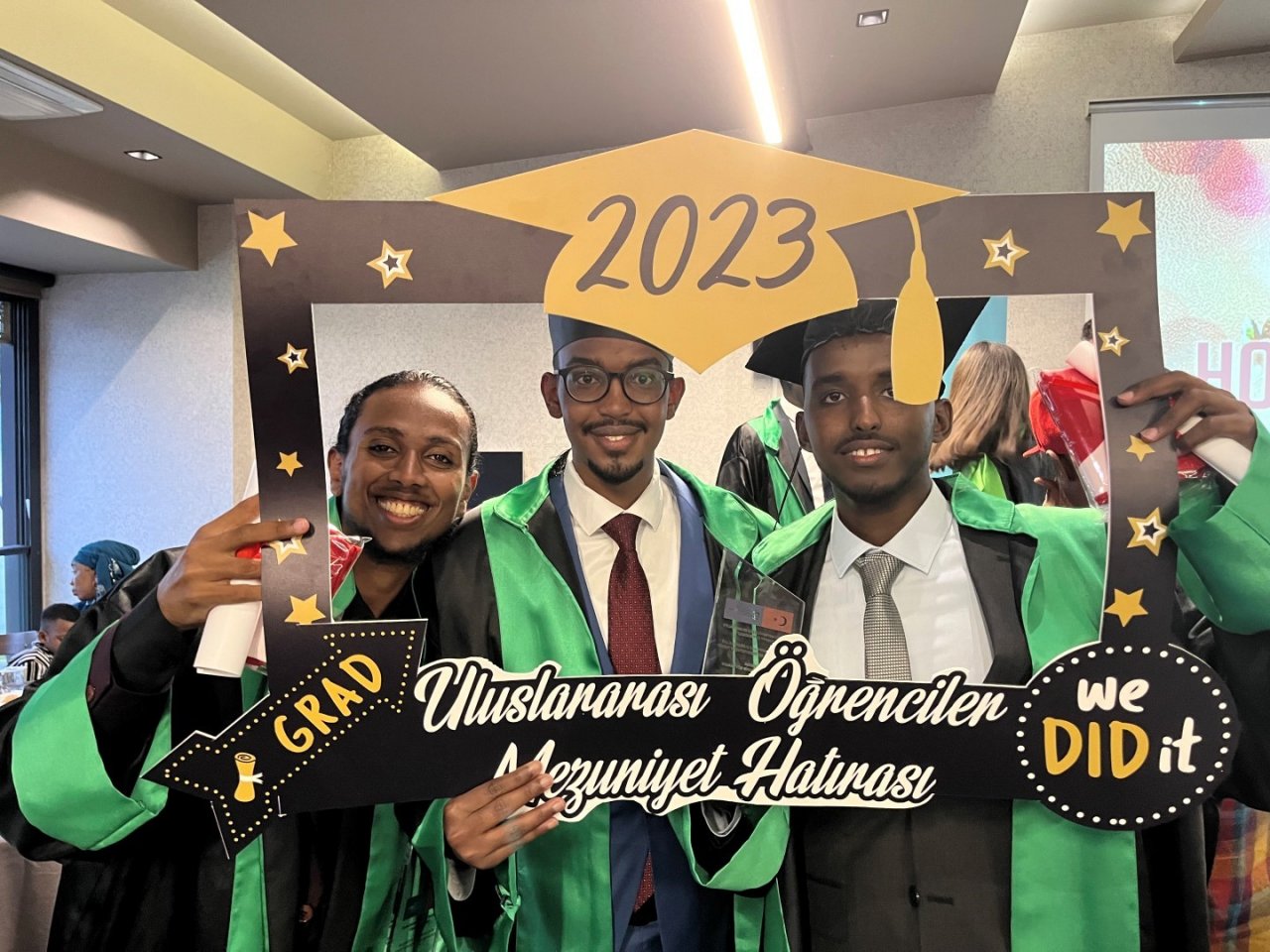 Kocaeli’nin uluslararası öğrencileri mezuniyet heyecanı yaşıyor