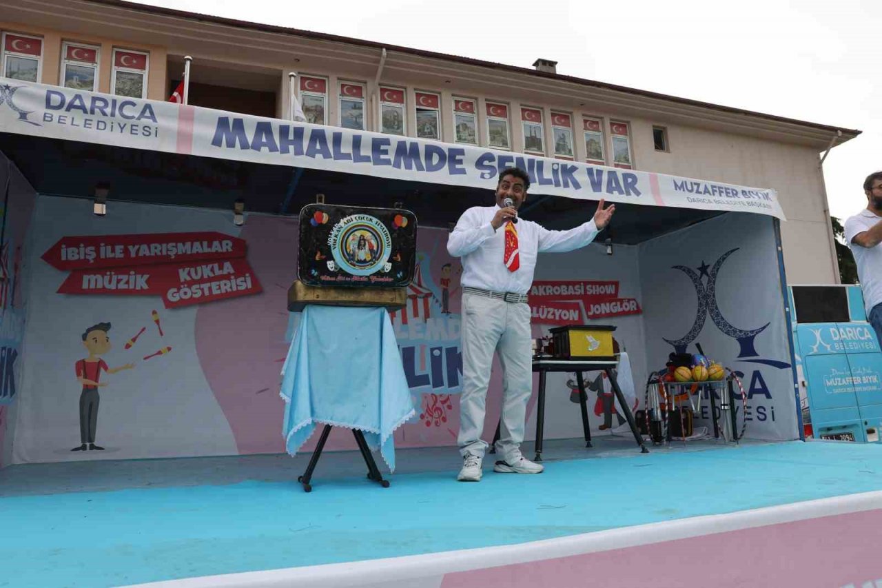 Yaz boyunca eğlence, çocukların ayağına gidiyor