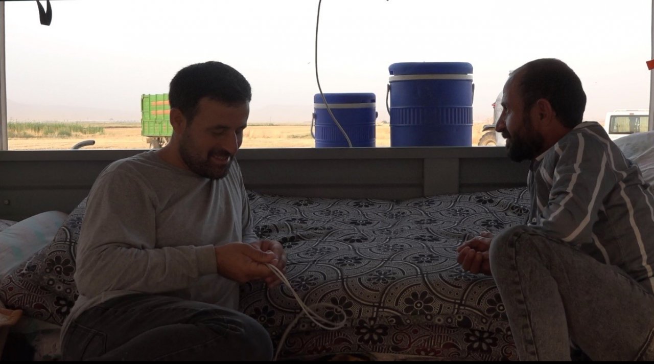 Biçerdöver operatörlerinin gurbette zorlu ekmek mücadelesi