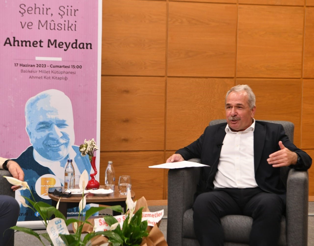 Şair Ahmet Meydan’dan musikili şiir şöleni