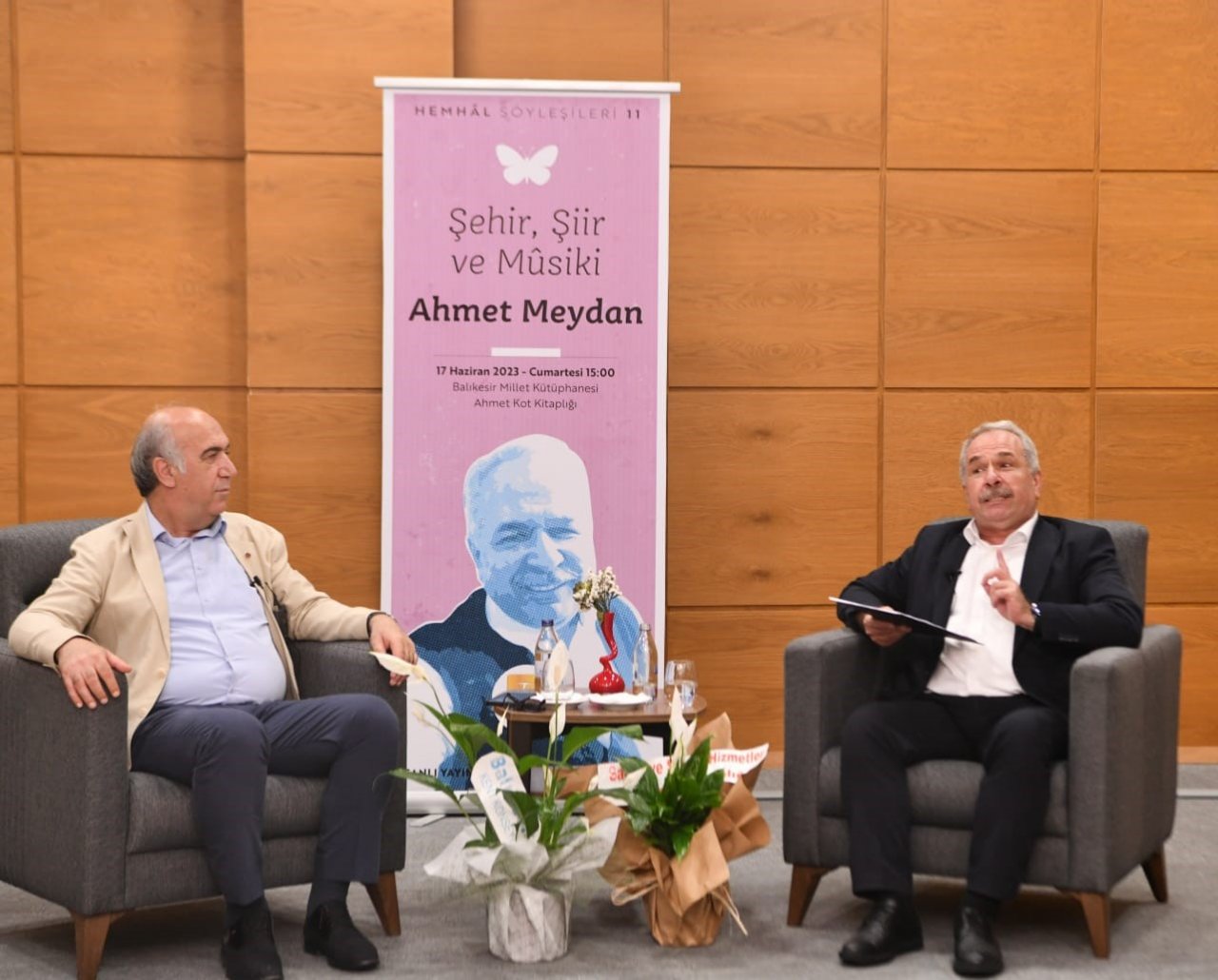 Şair Ahmet Meydan’dan musikili şiir şöleni