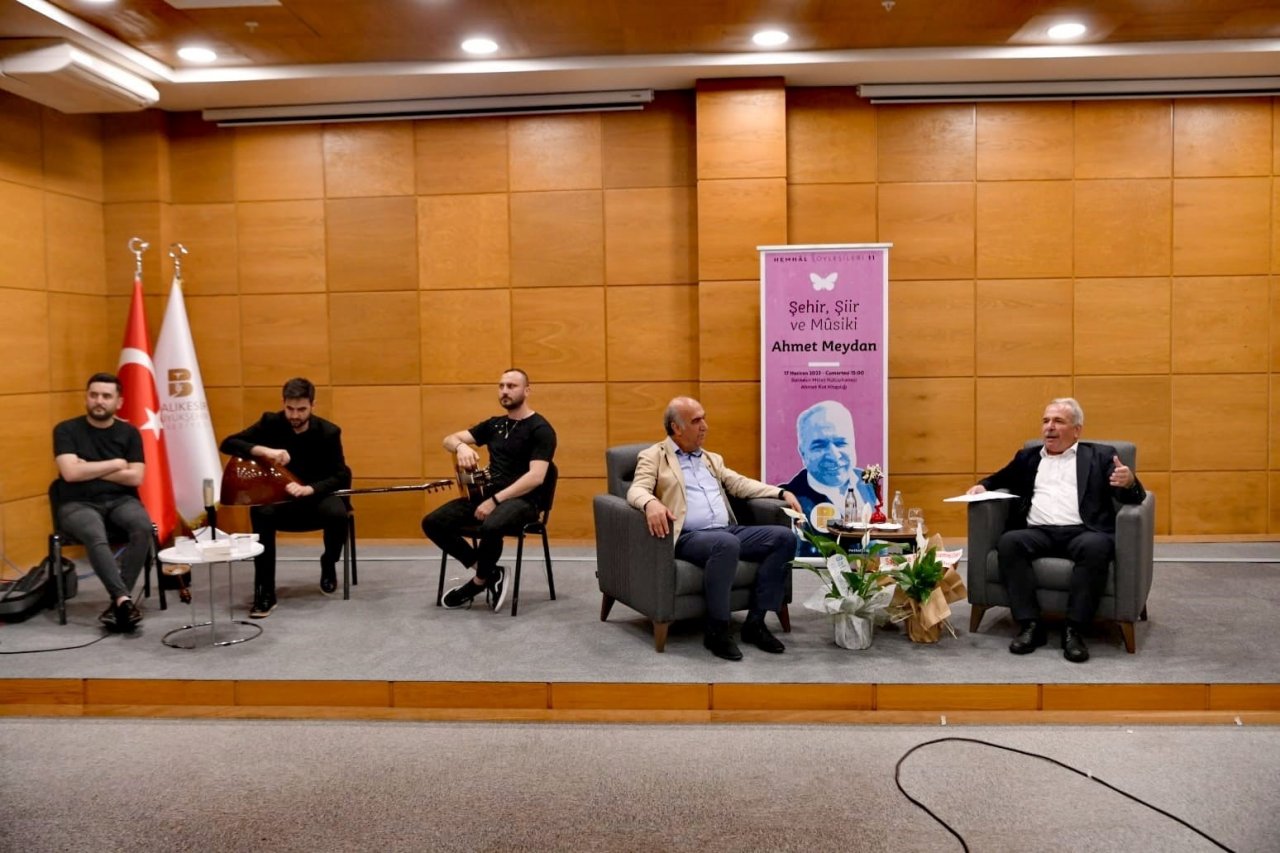 Şair Ahmet Meydan’dan musikili şiir şöleni