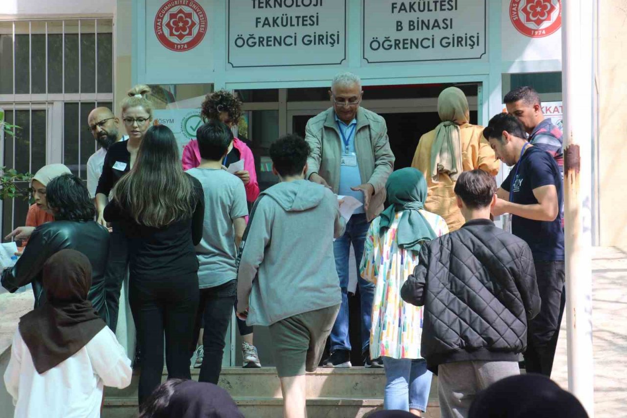 Sivas’ta YKS heyecanı