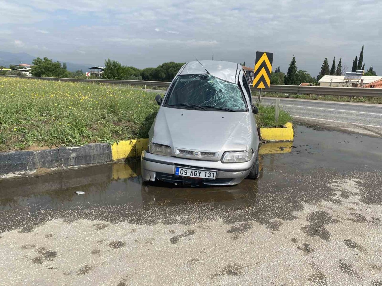 Manisa’da trafik kazası: 4 yaralı