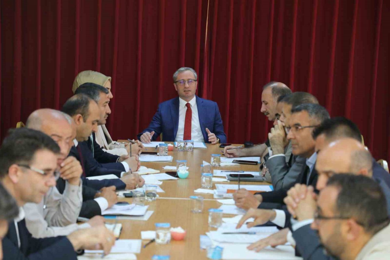 Ağrı’da "İlçe Milli Eğitim Müdürleri" toplantısı yapıldı