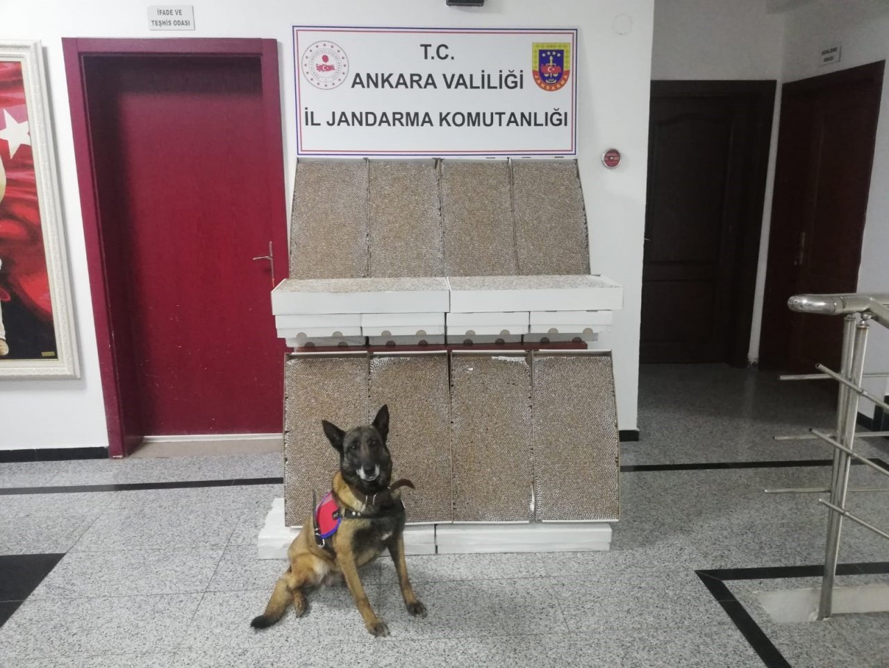 Ankara İl Jandarma Komutanlığı 825 bin liralık kaçak ürün ele geçirdi