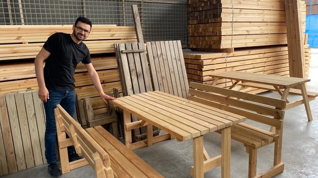 Aydın’da üretiliyor Ege Bölgesi’ne dağılıyor