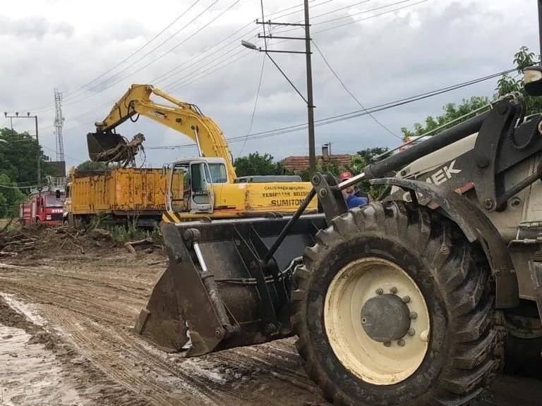 Yenipazar’da sağanak yağış hayatı olumsuz etkiledi