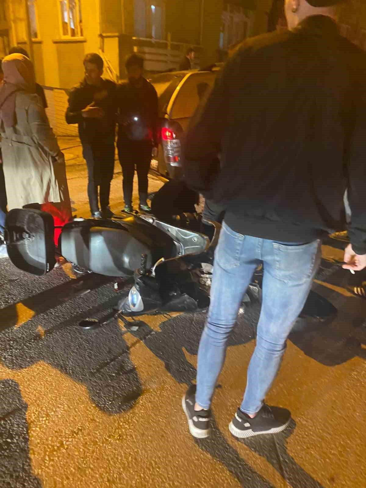 Bilecik’te meydana gelen trafik kazasında 1 kişi yaralandı