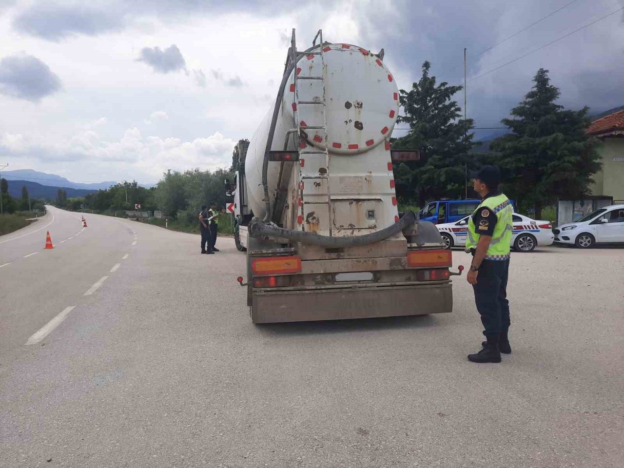 Burdur’da trafik denetimlerinde 535 araç kontrol edildi