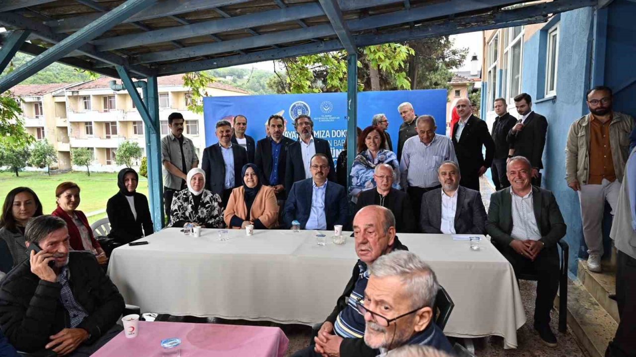 Başkan Aktaş’tan babalar gününde anlamlı buluşma