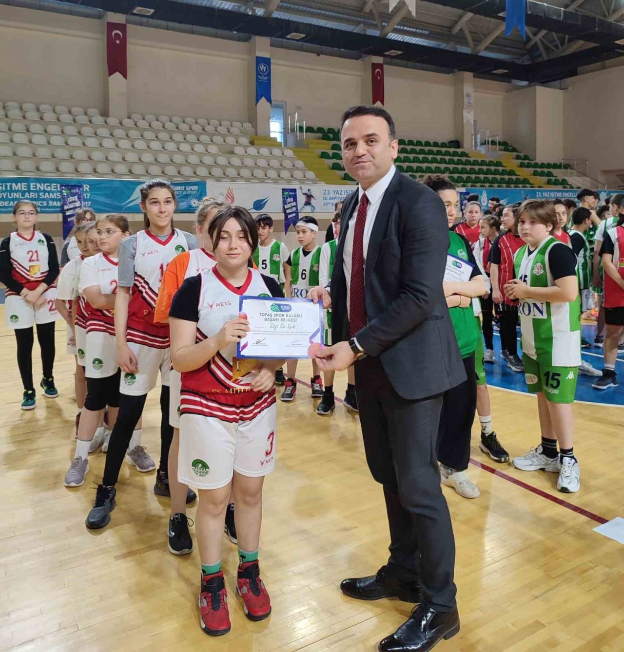 Basketbol okulu final yaptı