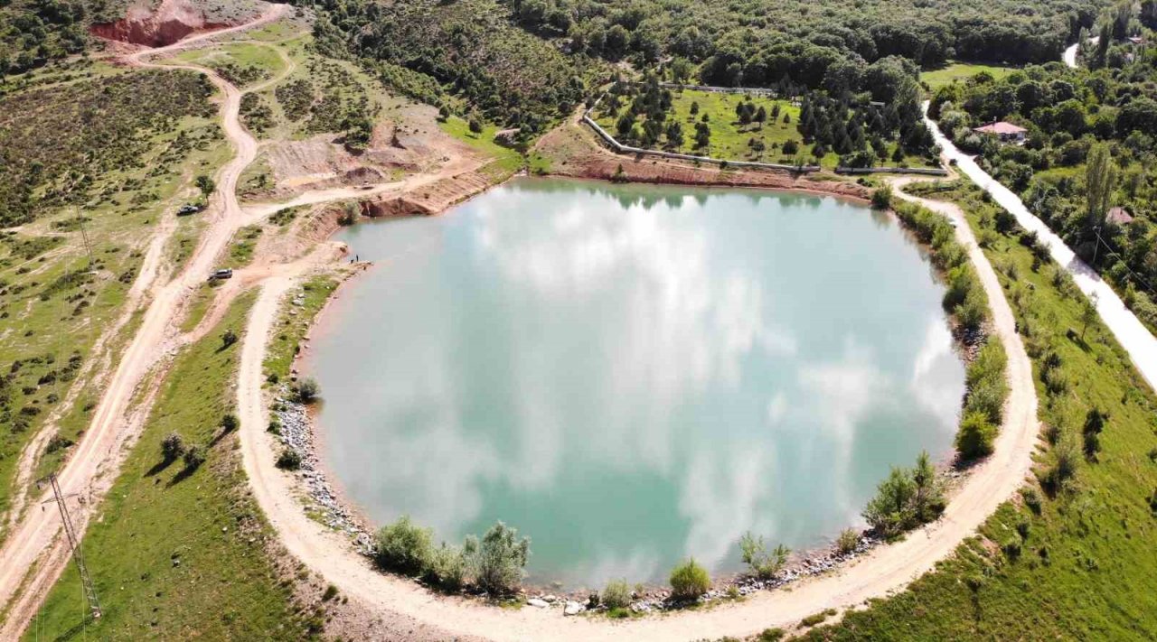 Demirciören Göleti yapıldıktan 17 yıl sonra ilk kez yüzde 100 seviyesine ulaştı