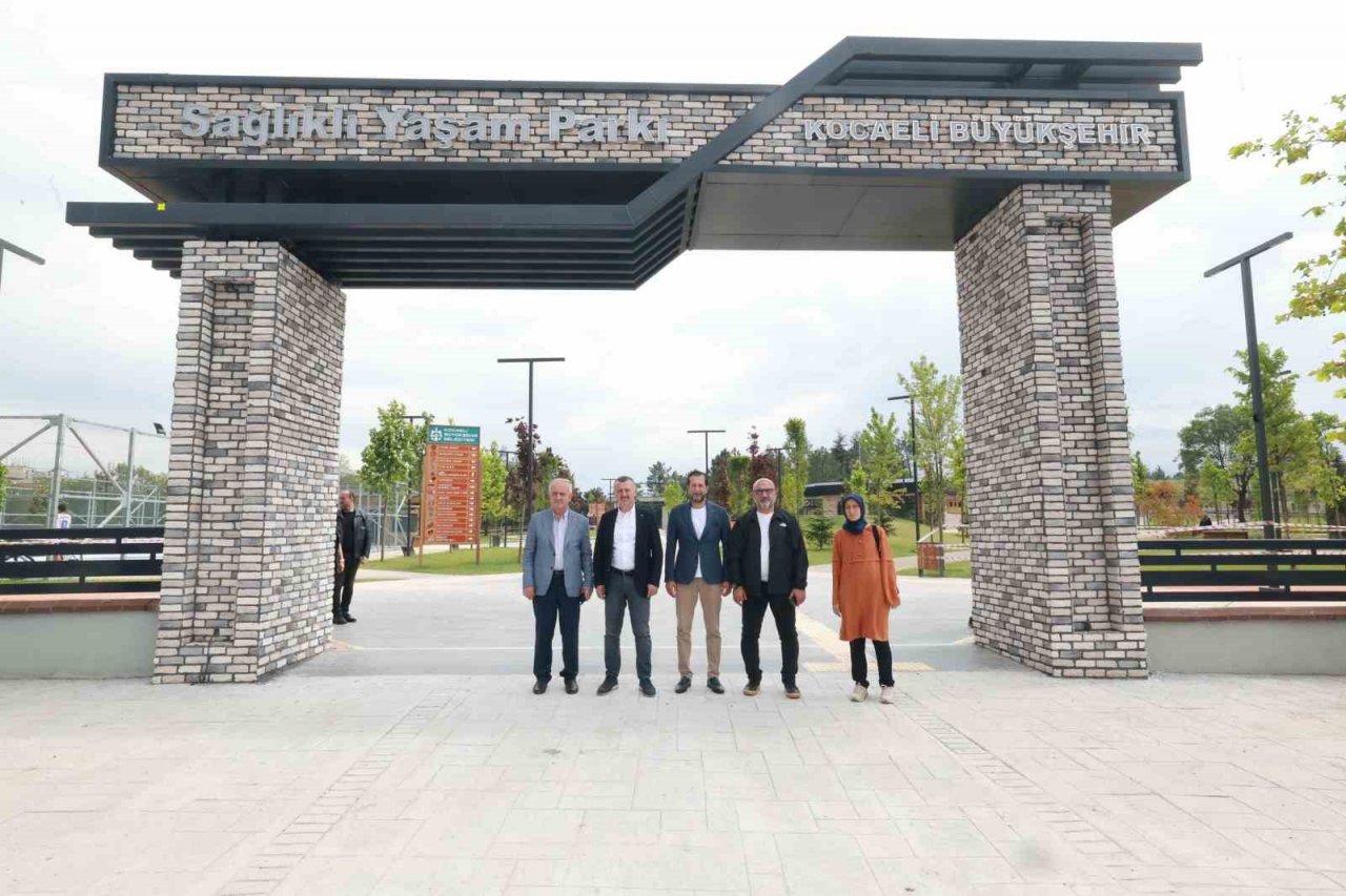 Başkan Büyükakın: "Sağlıklı yaşama bu parkta adım atın"