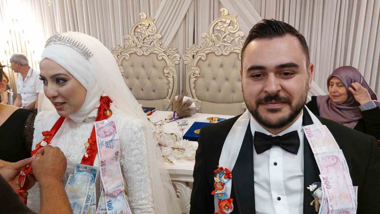 Gelinin vefası: Karaciğer nakli olan dayısını gelinliğiyle hastanede ziyaret etti