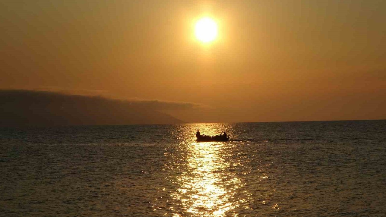 Trabzon’dan günbatımı manzaraları