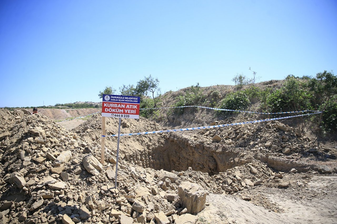 Pamukkale’de kurban kesim yerleri belirlendi