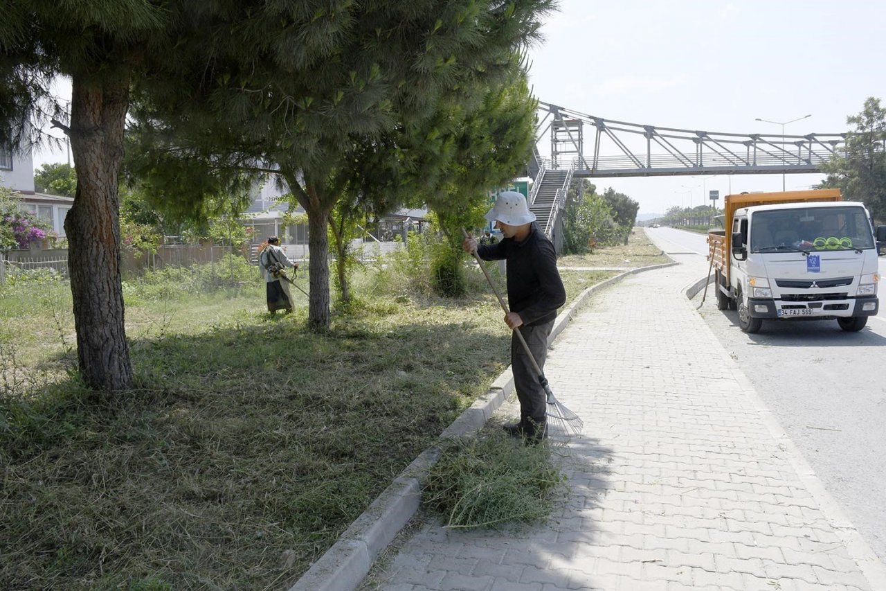 Kuşadası’nda yeşil seferberlik sürüyor