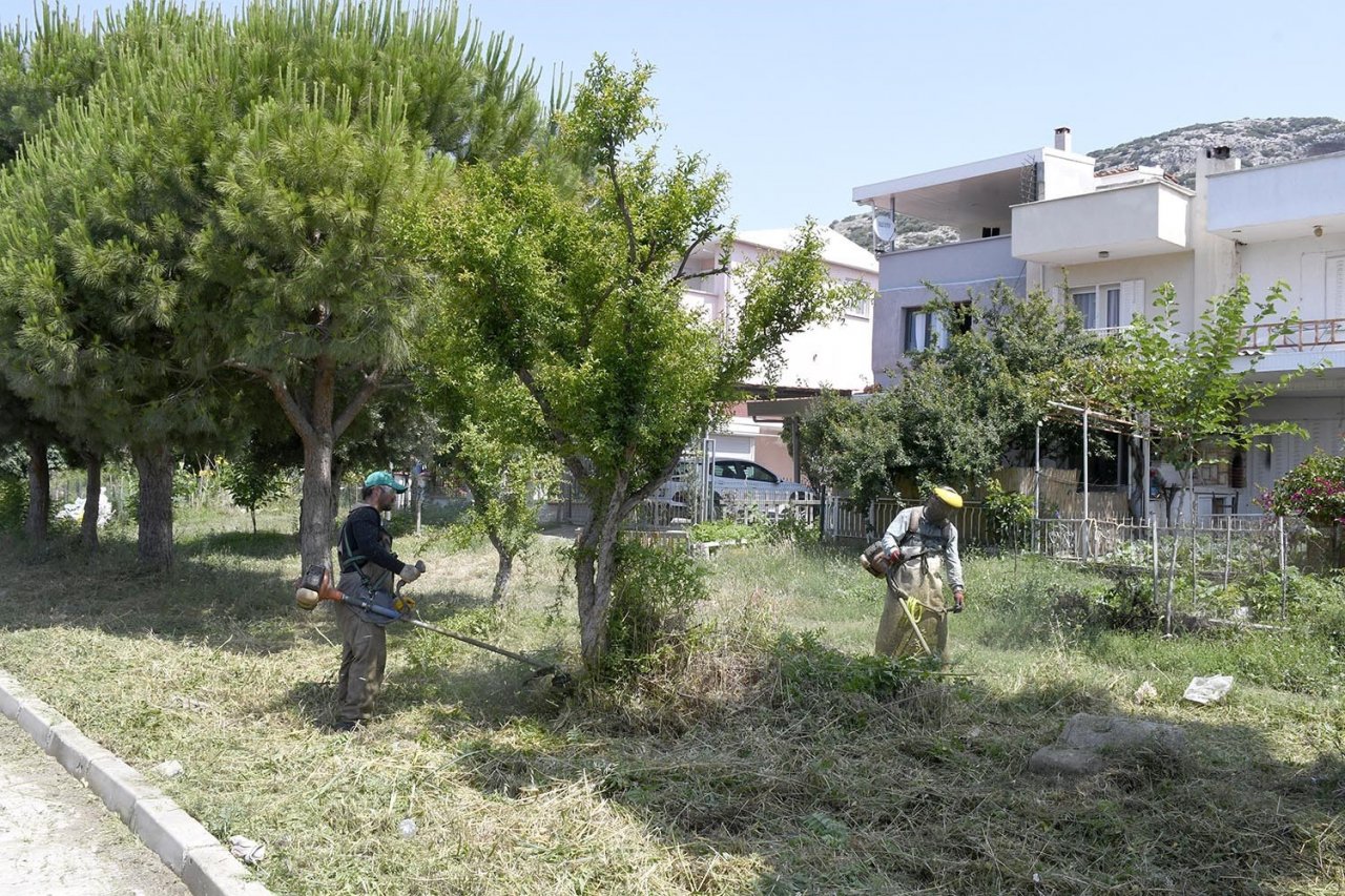 Kuşadası’nda yeşil seferberlik sürüyor