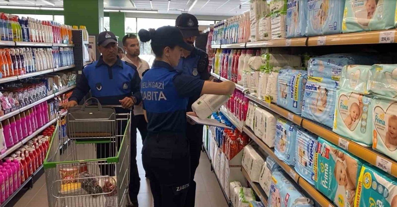 Melikgazi Belediyesi bayram öncesi fiyat denetimi yaptı