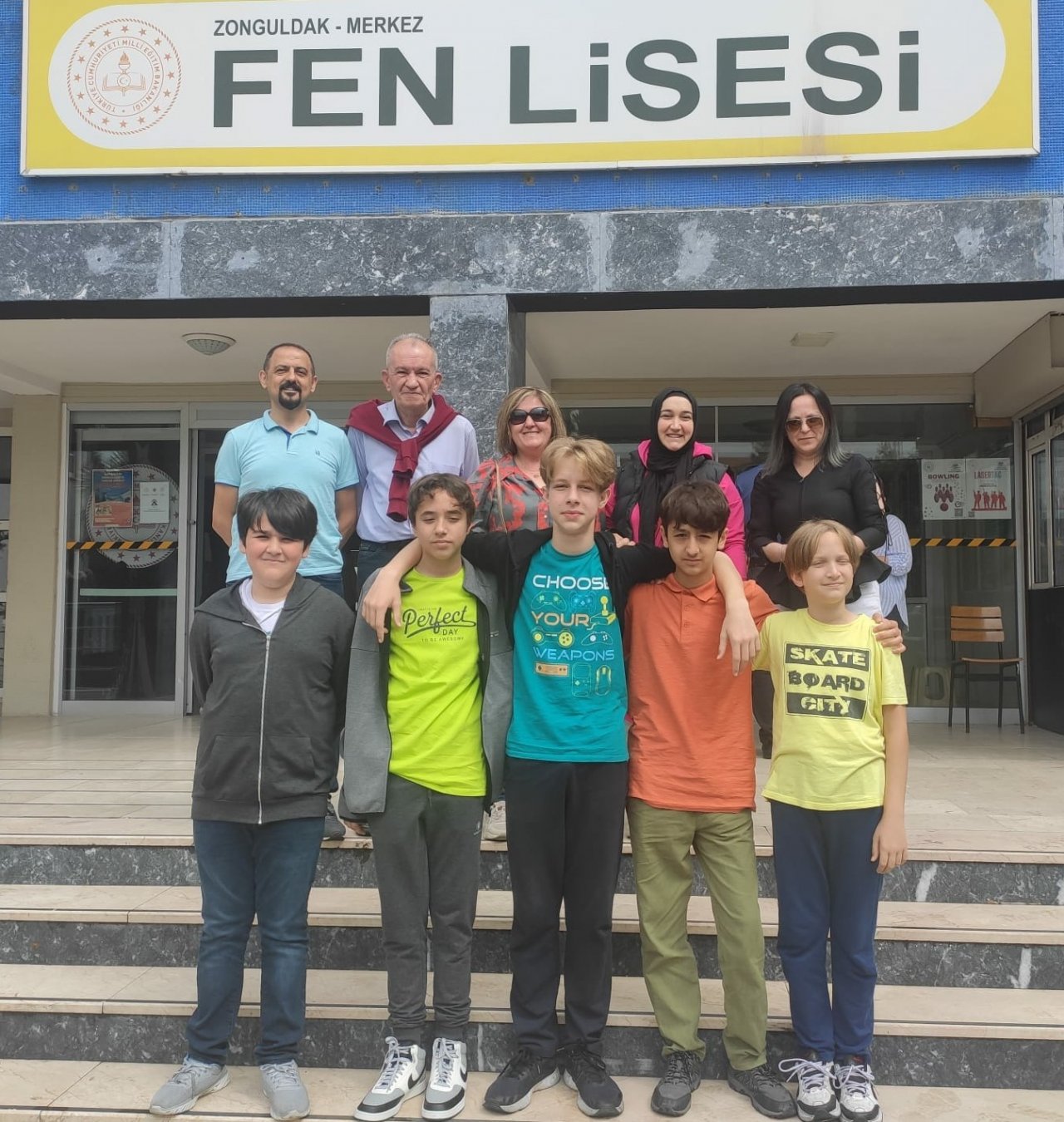 Mimar Sinan Ortaokulu Matematik ödüllerini aldı