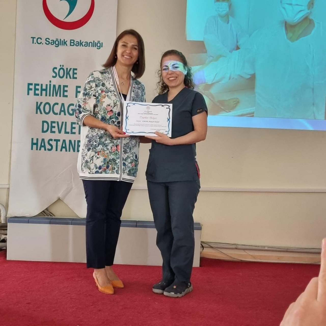 Söke’de 11 hemşire teorik ve uygulama eğitimcisi oldu