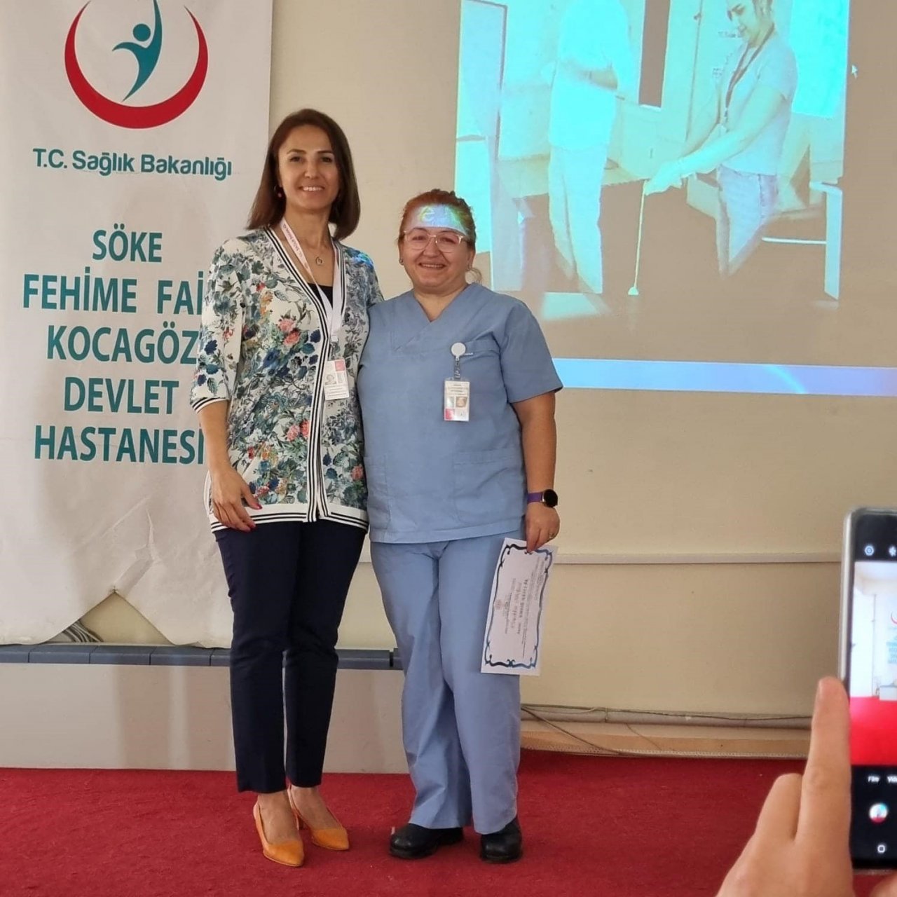 Söke’de 11 hemşire teorik ve uygulama eğitimcisi oldu